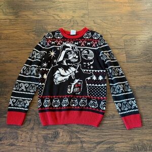 Star Wars Black and Red Crewneck Sweater